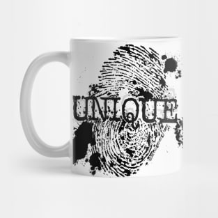 Unique  Thumbprint Mug